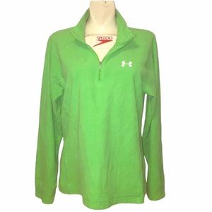Women’s under Armour green fleece large